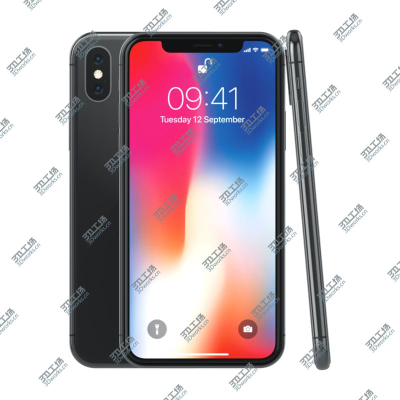 images/goods_img/202104022/Apple iPhone X model 3D model/2.jpg